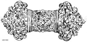 Renaissance-Agraffe. Kunstgewerbe-Museum in Berlin. (Gewerbehalle) [Digital]