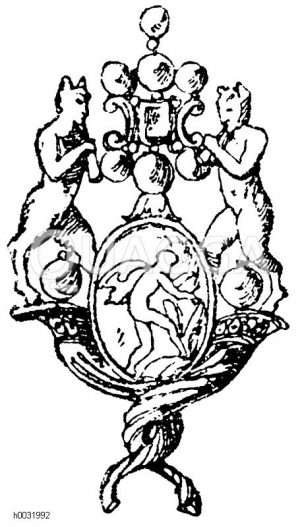 Renaissance-Anhänger aus einem Werke der Bibliothek zu Gotha. (Luthmer) [Digital]