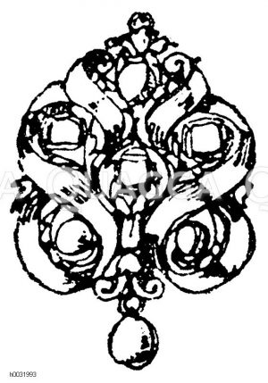 Renaisance-Anhänger nach Hans Holbein. (Formenschätz) [Digital]