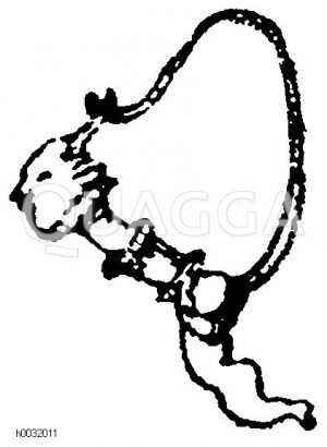 Etruskische Ohrgehänge. Louvre, Paris. (Racinet) [Digital]