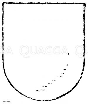 Schildform: Dreiecksschild, halbrunder Schild. [Digital]