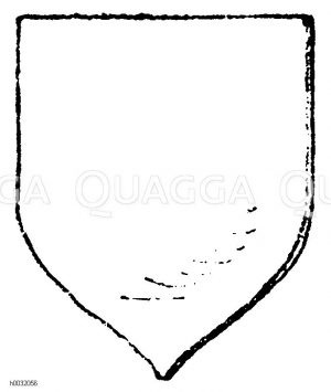 Schildform: Dreiecksschild, zugespitzter Schild. [Digital]