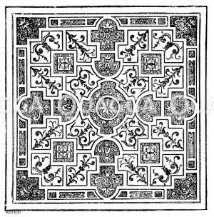 Stück eines holländischen Gartens aus der Zeit Ludwig des XIV. [Digital]