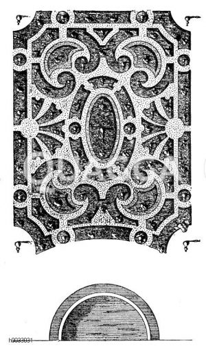 Stück eines holländischen Gartens aus der Zeit Ludwig des XIV. [Digital]