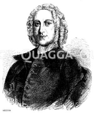 Nikolaus Ludwig, Graf von Zinzendorf (geb. 26. Mai 1700, gest. 9. Mai 1760) [Digital]