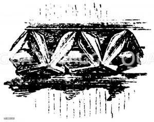 Hundszahnornament. Französisches und englisches Frühgotik [Digital]