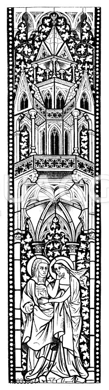 Teppichmuster am Viktring, 14. Jahrhundert [Digital]