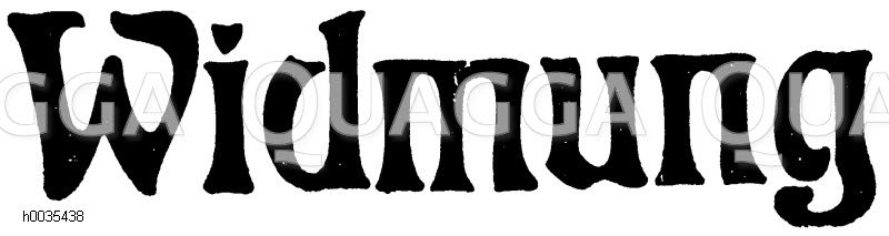 Schriftzug Widmung [Digital]
