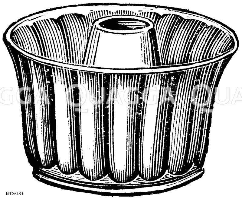Form für Napfkuchen oder Guglhupf [Digital]
