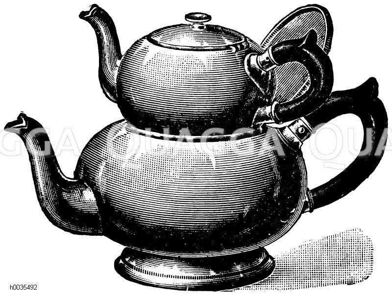 Teekanne mit Extraktkanne [Digital]