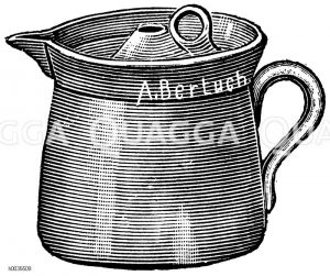 Milchkocher aus feuerfestem Porzellan [Digital]
