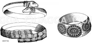 Königliche Armbänder. Nach Rawlinson [Digital]