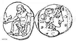Hemidrachmon der (älteren) arkadischen Eidgenossenschaft [Digital]