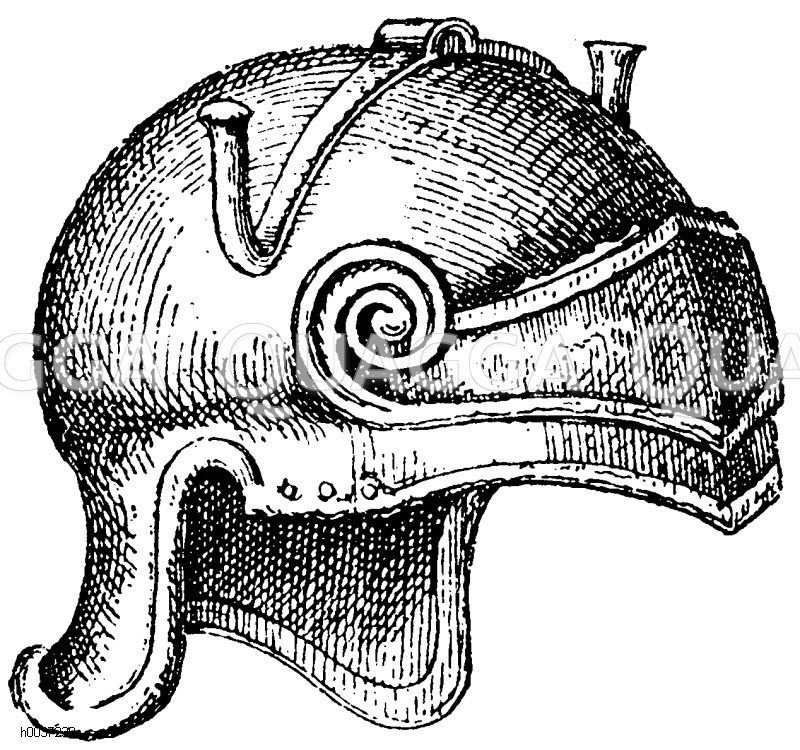 Bronzener Reiterhelm [Digital]