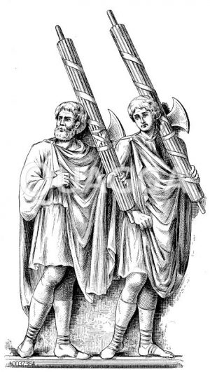Liktoren. Relief von der Säule des Marc Aurel in Rom [Digital]