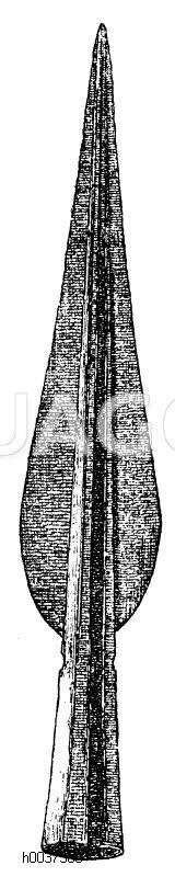 Altgriechische Lanzenspitze [Digital]