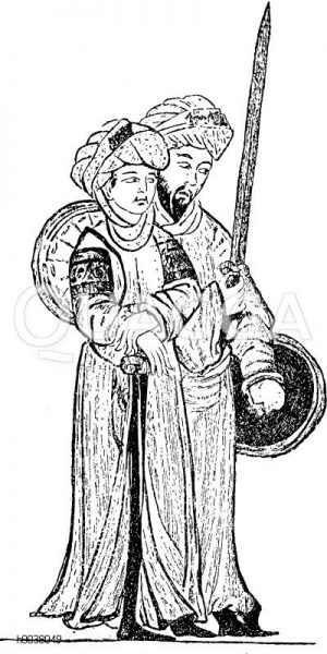 Zwei mohammedanische Krieger [Digital]