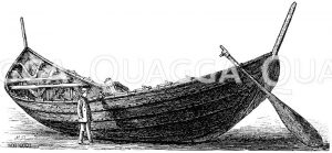 Germanisches Schiff aus dem 2. Jahrhundert n. Chr. [Digital]