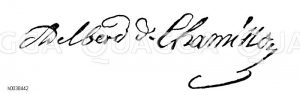 Adelbert von Chamisso (1781–1838), deutscher Naturforscher und Dichter, Autograph [Digital]