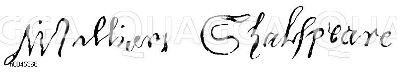 Autograph: William Shakespeare [Digital]