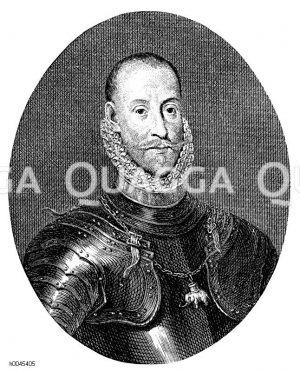Friedrich II., König von Dänemark. Nach einem Kupferstich von J.M. Preisler [Digital]