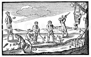 Kinderspiele aus dem Orbis pictus des Johann Amos Comenius [Digital]