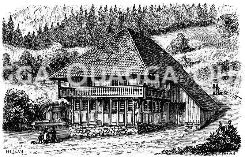 Bauernhaus: Schwarzwälder Haus [Digital]