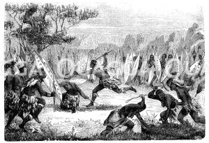 Kriegstanz der Bassuto [Digital]