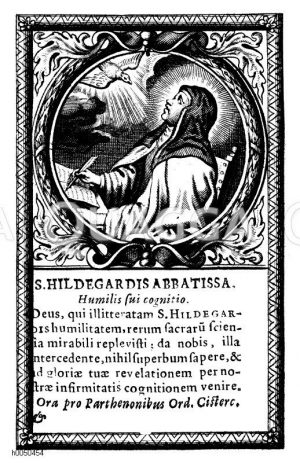 Hildegard von Bingen (1098–1179), Benediktinerin und Mystikerin im 12. Jahrhundert [Digital]
