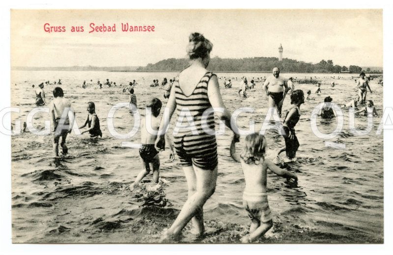 Im Standbad Wannsee Zeichnung/Illustration
