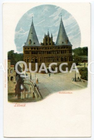 Holstentor in Lübeck Zeichnung/Illustration