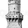 Turm zu Prenzlau Zeichnung/Illustration