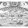 Erde nach der Schöpfung Zeichnung/Illustration