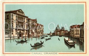 Venedig: Canal Grande Zeichnung/Illustration