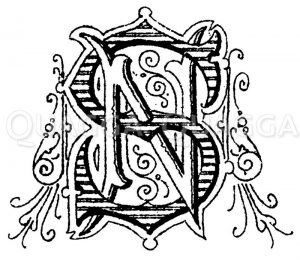 Monogramm HD Zeichnung/Illustration