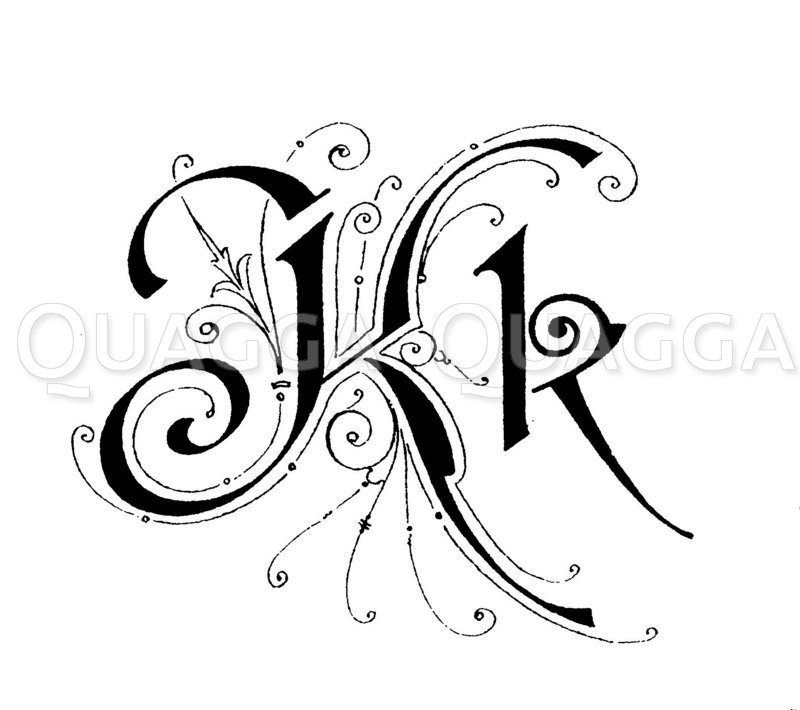 Buchstabe K Zeichnung/Illustration