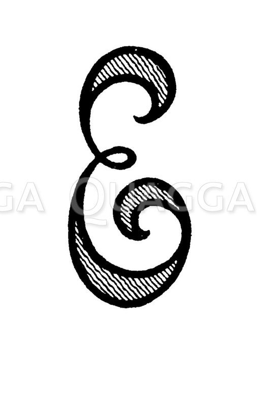 Buchstabe E - Bildkategorie - Quagga Illustrations Bilddatenbank