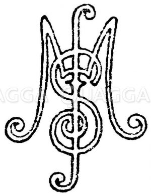 Monogramm MS Zeichnung/Illustration