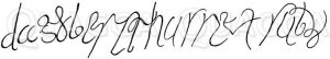 Unterschrift Dagoberts I. Zeichnung/Illustration