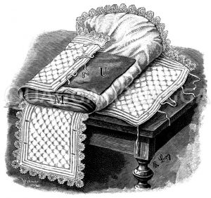 Steck- oder Tragkissen Zeichnung/Illustration