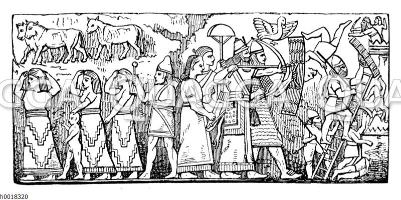 Assyrien: Einnahme einer Festung