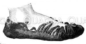 Schnürschuh aus Leder