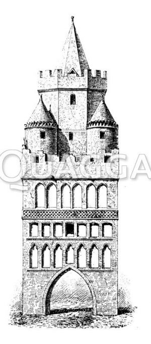 Torturm zu Königsberg in der Neumark