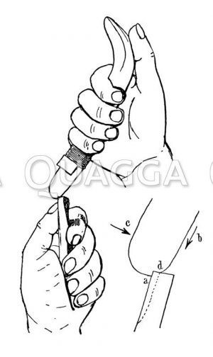 Bearbeitung von Feuerstein