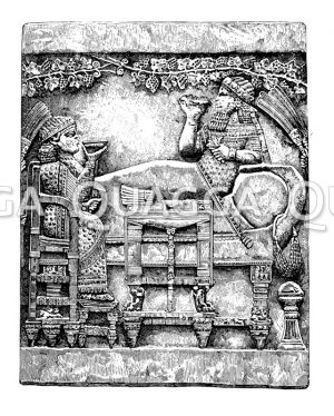 Festgelage des Königs Assurbanipal