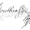 Autograph: Sophie Dorothea