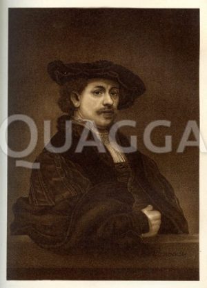 Rembrandt von Rijn. Selbstbildnis