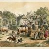 Bauernhof: Genrebild