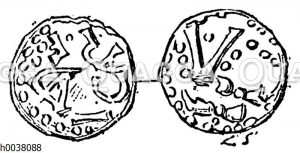 Münze Karl Martells