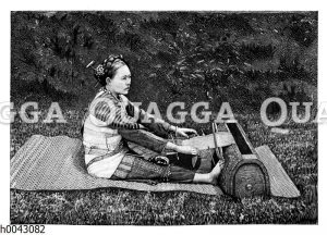 Pepohoan-Frau (Taiwan) webend